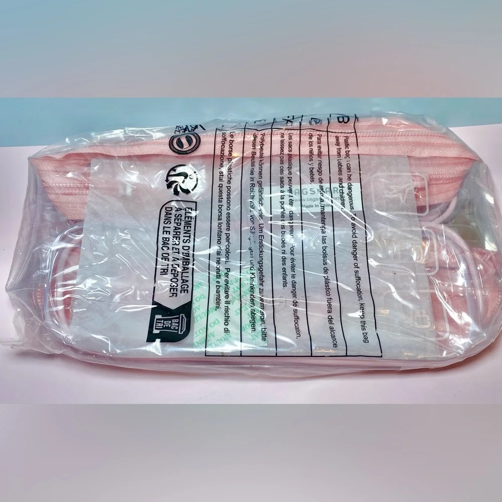 BAGSMART Clear Toiletry Bags - TSA Approved Travel‎ Makeup Cosmetic Pouches, 2
